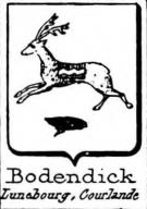 Bodendick Coat of Arms / Family Crest 2