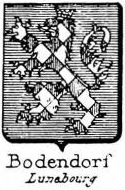 Bodendorf Coat of Arms / Family Crest 1