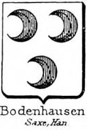 Bodenhausen Coat of Arms / Family Crest 4
