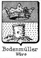 Bodenmuller Coat of Arms / Family Crest 0