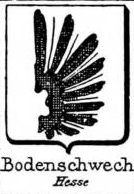 Bodenschwech Coat of Arms / Family Crest 0