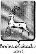 Bodet Coat of Arms / Family Crest 0