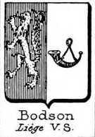 Bodson Coat of Arms / Family Crest 0