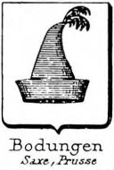 Bodungen Coat of Arms / Family Crest 0