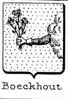 Boeckhout Coat of Arms / Family Crest 0
