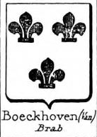 Boeckhoven Coat of Arms / Family Crest 0
