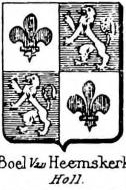 Boel Coat of Arms / Family Crest 1
