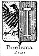 Boelema Coat of Arms / Family Crest 1