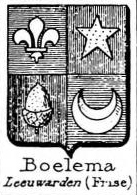 Boelema Coat of Arms / Family Crest 0