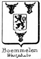 Boemmelen Coat of Arms / Family Crest 0