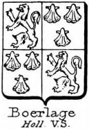 Boerlage Coat of Arms / Family Crest 0