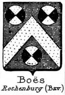 Boes Coat of Arms / Family Crest 0