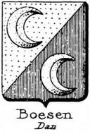 Boesen Coat of Arms / Family Crest 1