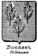 Boesset Coat of Arms / Family Crest 0