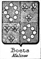 Boets Coat of Arms / Family Crest 0