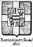 Boetzelaer Coat of Arms / Family Crest 1