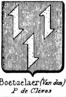 Boetzelaer Coat of Arms / Family Crest 0
