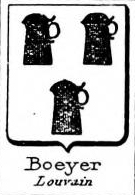 Boeyer Coat of Arms / Family Crest 0