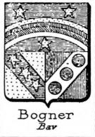 bogner Coat of Arms / Family Crest 2