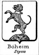 Boheim Coat of Arms / Family Crest 0