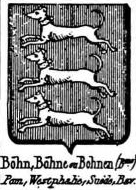 Bohn Coat of Arms / Family Crest 2