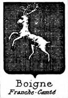 Boigne Coat of Arms / Family Crest 2