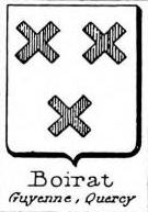 Boirat Coat of Arms / Family Crest 0