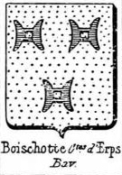 Boischotte Coat of Arms / Family Crest 1