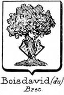 Boisdavid Coat of Arms / Family Crest 0