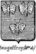 Boisgeffroy Coat of Arms / Family Crest 0