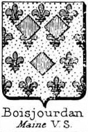 Boisjourdan Coat of Arms / Family Crest 0