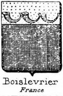 Boislevrier Coat of Arms / Family Crest 0
