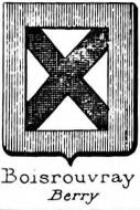 Boisrouvray Coat of Arms / Family Crest 0