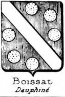 Boissat Coat of Arms / Family Crest 0
