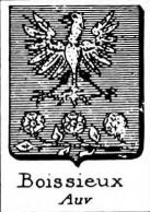 Boissieux Coat of Arms / Family Crest 0