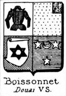 Boissonnet Coat of Arms / Family Crest 0