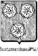Boistissandeau Coat of Arms / Family Crest 0