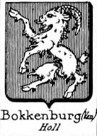 Bokkenburgh Coat of Arms / Family Crest 0