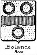 Bolande Coat of Arms / Family Crest 0