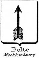 Bolte Coat of Arms / Family Crest 0