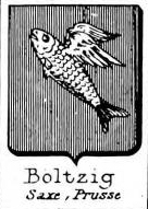 Boltzig Coat of Arms / Family Crest 2