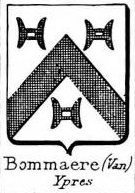 Bommaere Coat of Arms / Family Crest 0