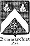 Bommarchiet Coat of Arms / Family Crest 0