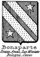 Bonaparte Coat of Arms / Family Crest 4