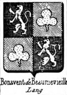 Bonavent Coat of Arms / Family Crest 0