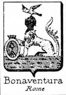 Bonaventura Coat of Arms / Family Crest 1