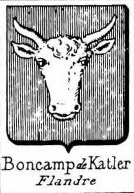 Boncamp Coat of Arms / Family Crest 0