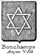 Bonchamps Coat of Arms / Family Crest 1