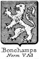Bonchamps Coat of Arms / Family Crest 0
