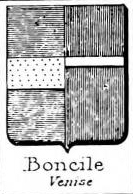 Boncile Coat of Arms / Family Crest 0